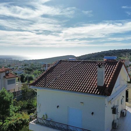 Beautiful Maisonette With A View To The Mountains And The Sea Agia Marina  외부 사진