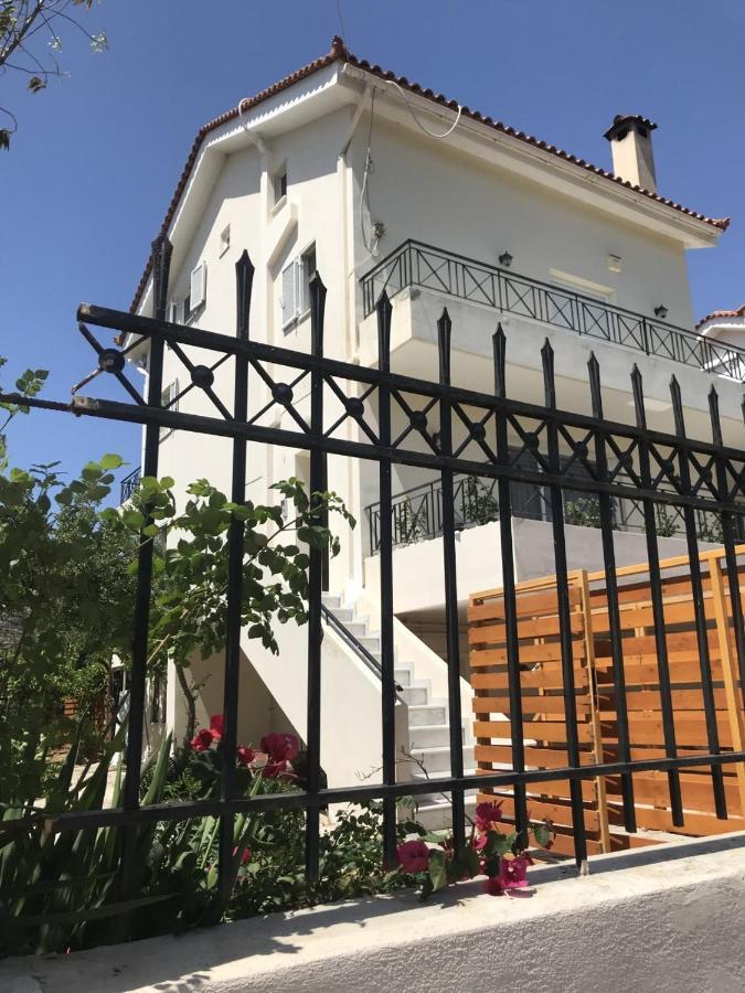 Beautiful Maisonette With A View To The Mountains And The Sea Agia Marina  외부 사진