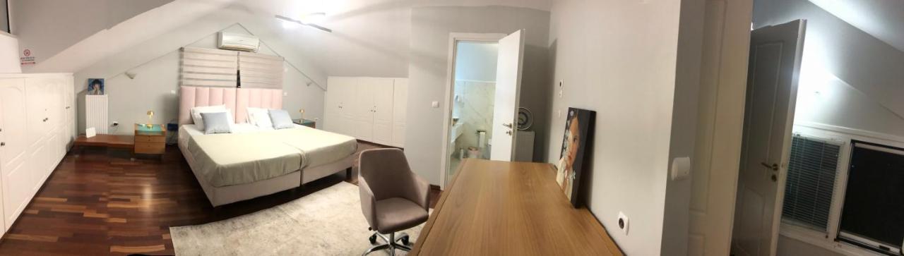 Beautiful Maisonette With A View To The Mountains And The Sea Agia Marina  외부 사진