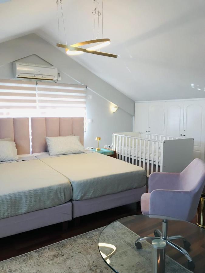 Beautiful Maisonette With A View To The Mountains And The Sea Agia Marina  외부 사진