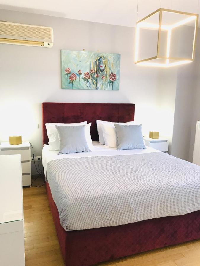 Beautiful Maisonette With A View To The Mountains And The Sea Agia Marina  외부 사진