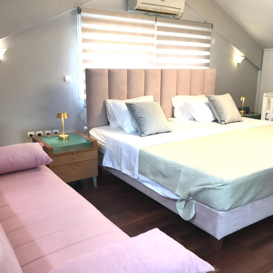 Beautiful Maisonette With A View To The Mountains And The Sea Agia Marina  외부 사진