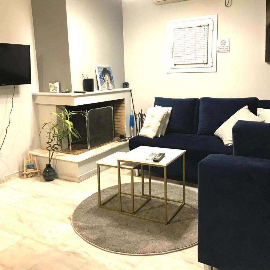 Beautiful Maisonette With A View To The Mountains And The Sea Agia Marina  외부 사진