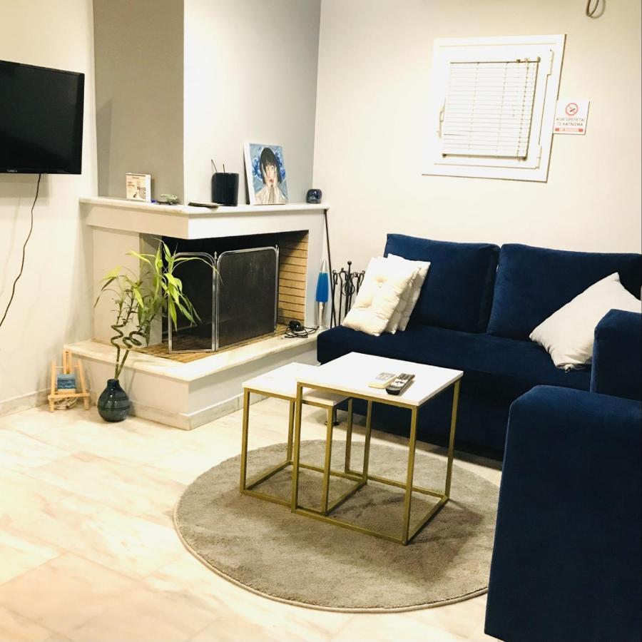 Beautiful Maisonette With A View To The Mountains And The Sea Agia Marina  외부 사진